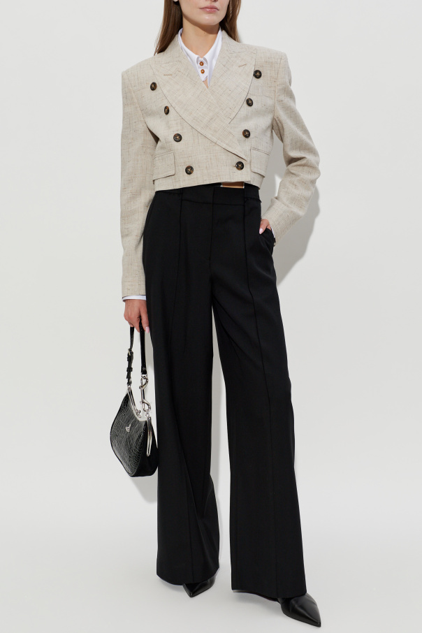 Vivienne Westwood Blazer curto de abotoamento duplo