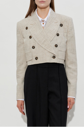 Vivienne Westwood Blazer curto de abotoamento duplo
