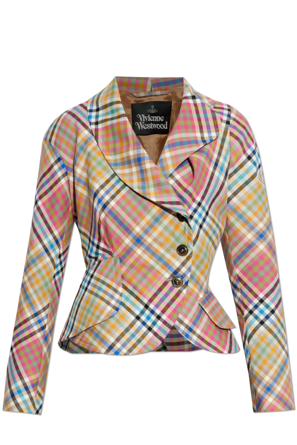 Wool blazer with an asymmetrical cut od Vivienne Westwood