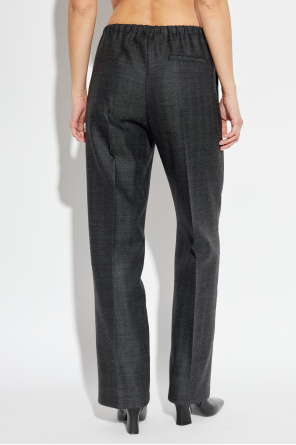 forte_forte Pantalones con estampado de espiga