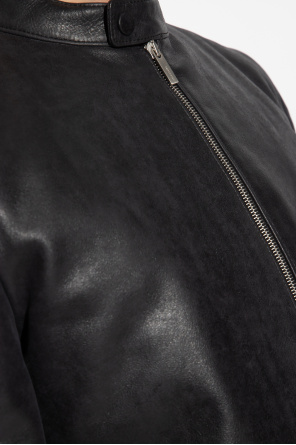 FERRAGAMO Leather Impact jacket