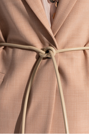 forte_forte Blazer with belt