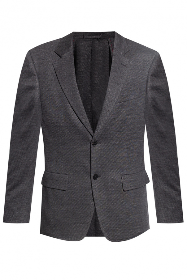 FERRAGAMO Wool and linen blend blazer