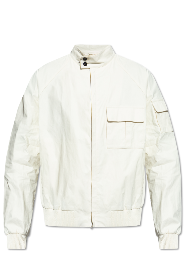 Jacket with standing collar od FERRAGAMO