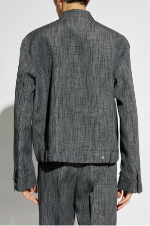 FERRAGAMO Jacket with stand-up collar