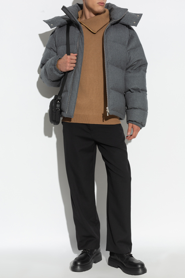 FERRAGAMO Jacket with detachable hood