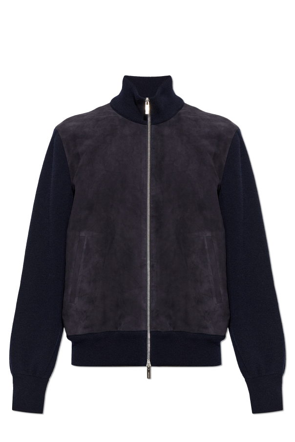 Jacket with stand-up collar od FERRAGAMO