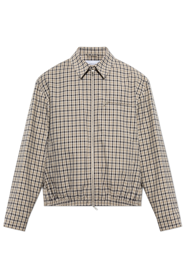 Plaid pattern jacket od FERRAGAMO