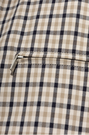 FERRAGAMO Checked pattern jacket