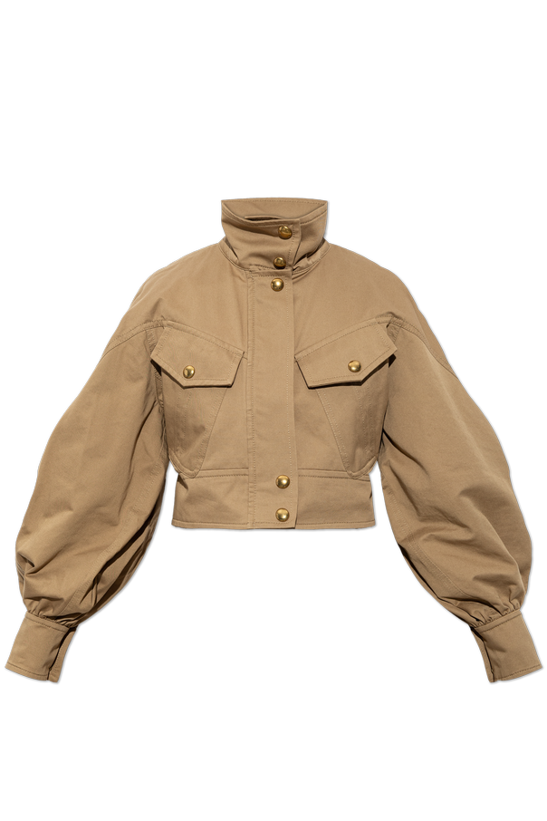 Stand-collar jacket od Zimmermann