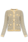 Tory Burch Cardigan with metallic threads