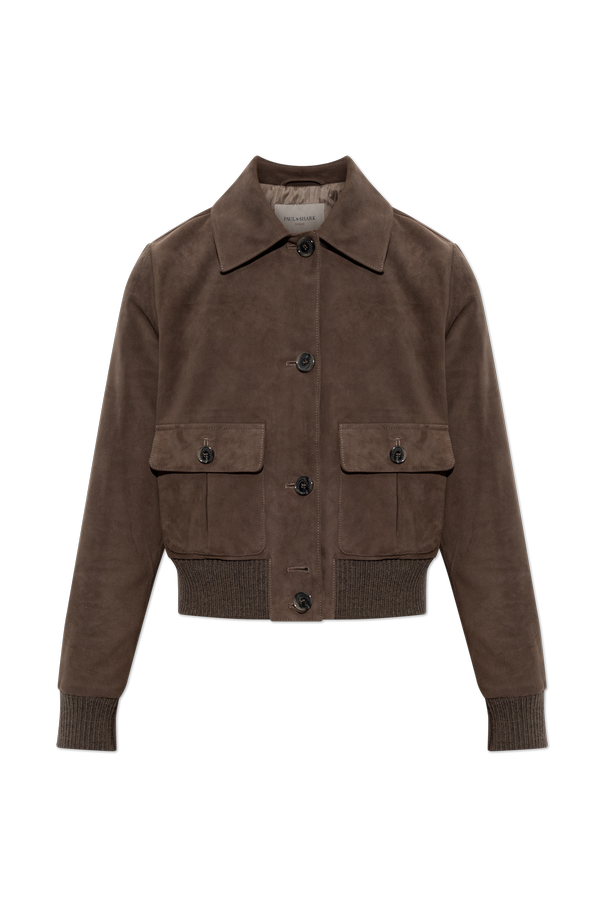 Suede jacket with pockets od Paul & Shark