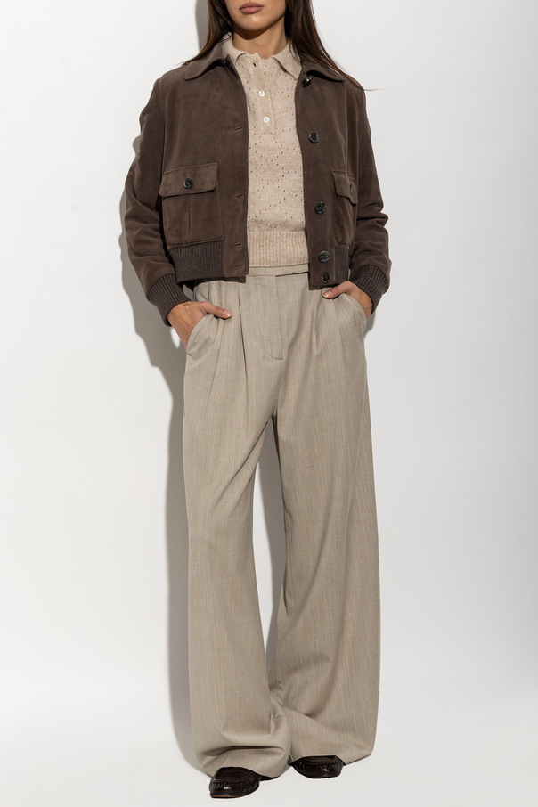 Paul & Shark Suede jacket with pockets