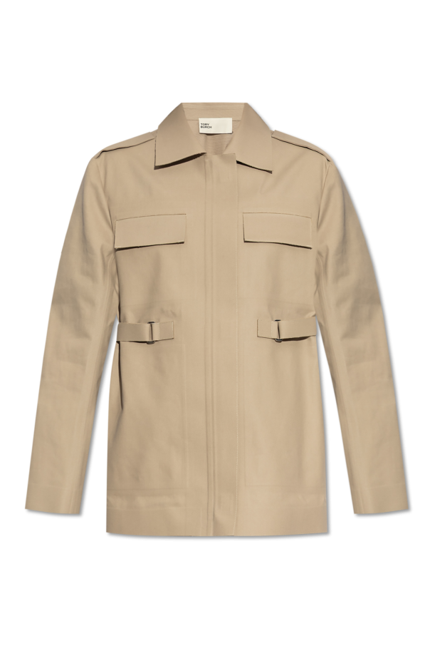 Jacket with waist belt od Tory Burch