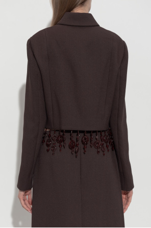 Tory Burch Blazer with decoratively finished hem