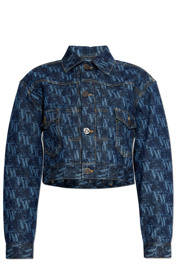 Denim jacket with monogram, zdjęcie 1 Denim jacket with monogram od Vivienne Westwood