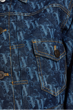 Vivienne Westwood Denim jacket with monogram