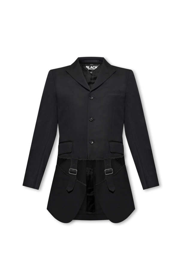 Comme des Garçons Black Blazer with worn effect