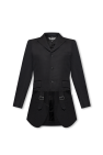 Comme des Garçons Black Blazer with worn effect