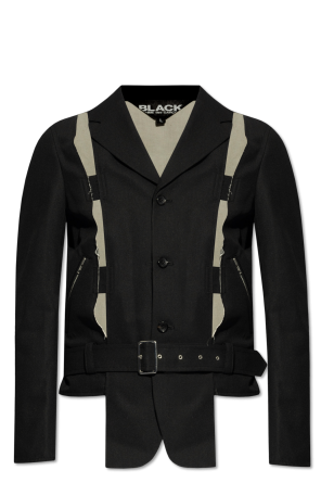 REMAIN knitted single-breasted jacket Black od Comme des Garçons Black