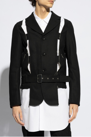 Comme des Garçons Black Jacket with blazer motif