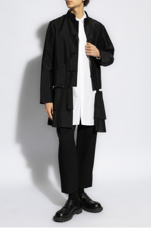 Blazer with standing collar od Comme des Garçons Black