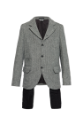 Comme des Garçons Black GREY Wool Blazer