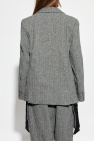 Comme des Garçons Black GREY Wool Blazer