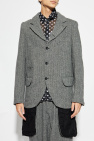 Comme des Garçons Black GREY Wool Blazer