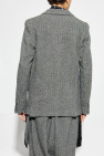 Comme des Garçons Black GREY Wool Blazer