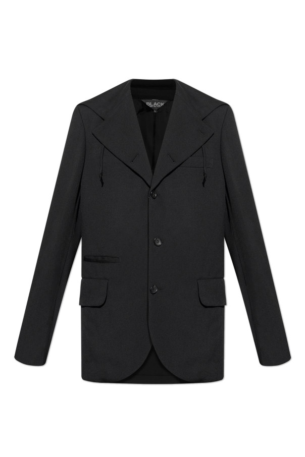 Wool blazer with hood od Comme des Garçons Black