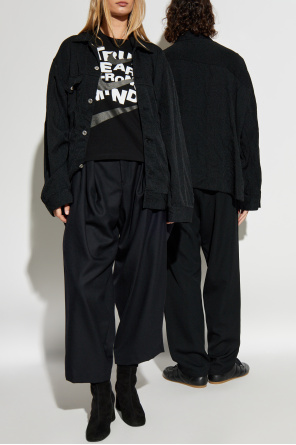 Jacket with a crinkled effect od Comme des Garçons Black