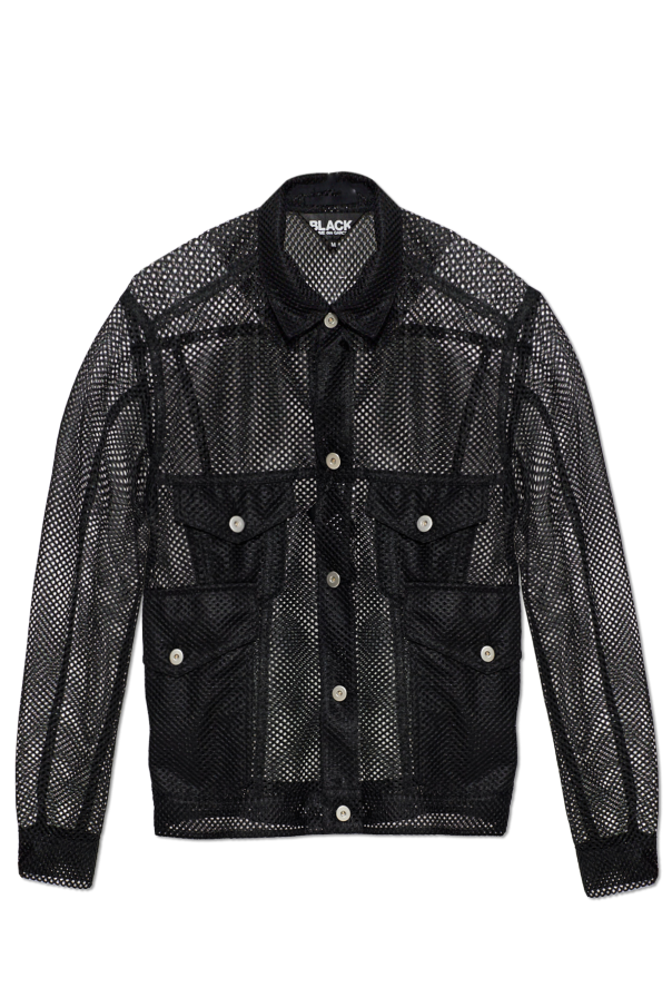 Transparent shirt with pockets od Comme des Garçons Black