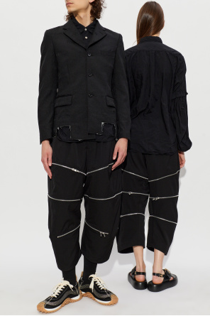 Comme des Garçons Black Blazer with a vintage effect