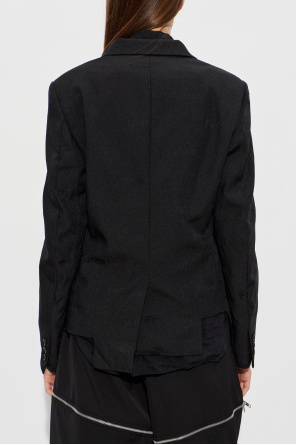Comme des Garçons Black Blazer with a vintage effect