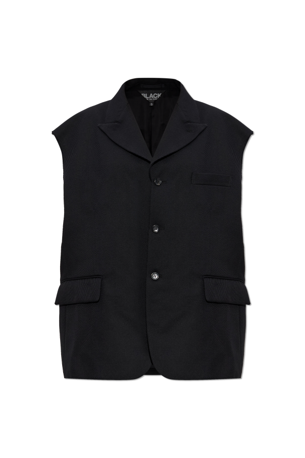 Wool vest od Comme des Garçons Black