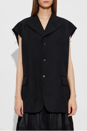 Comme des Garçons Black Wool vest