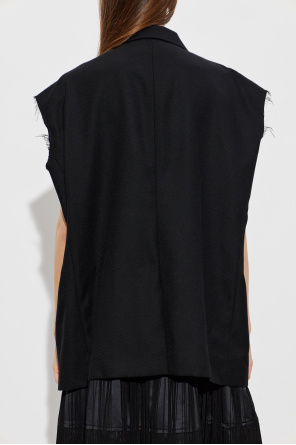 Comme des Garçons Black Wool vest
