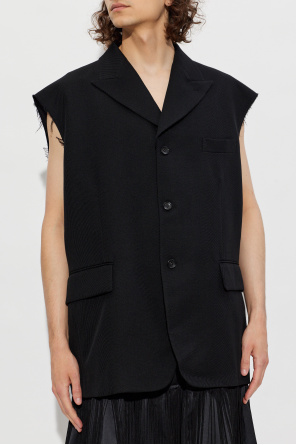 Comme des Garçons Black Wool vest