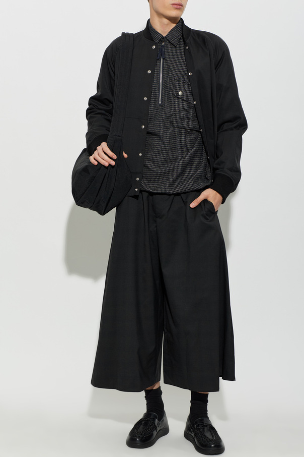 Comme des Garçons Black Jacke mit asymmetrischem Schnitt