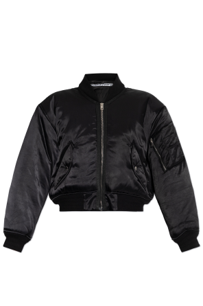 Insulated bomber jacket