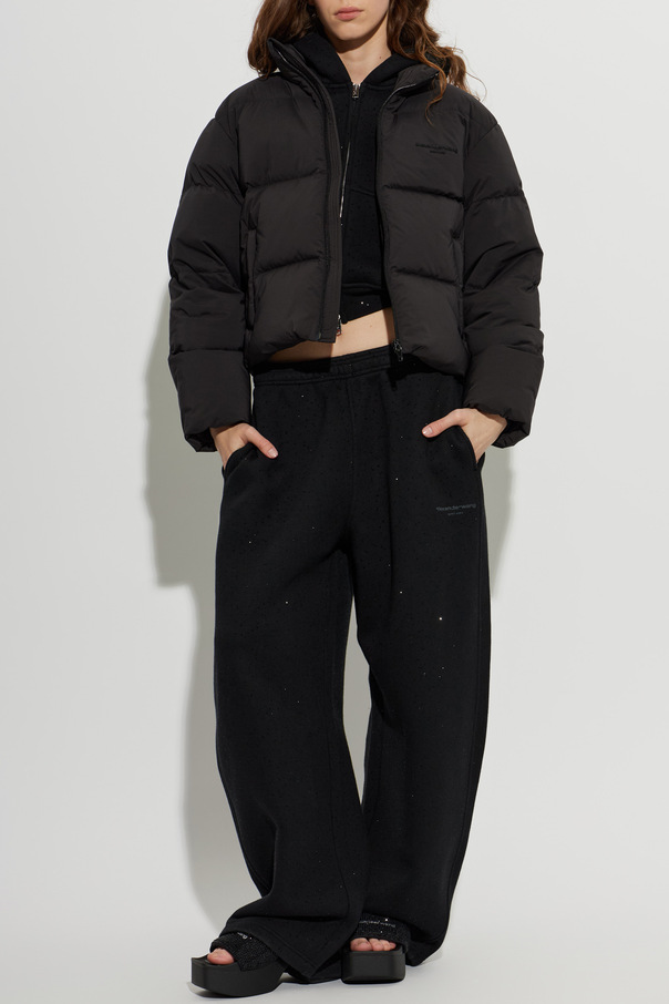 Alexander Wang Stand-collar puffer jacket