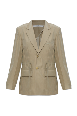 Silk blazer