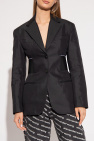 Alexander Wang Blazer with elastic waist belt