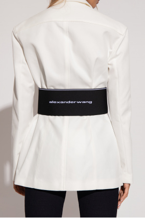 Alexander Wang clot bomber-sleeved sweater
