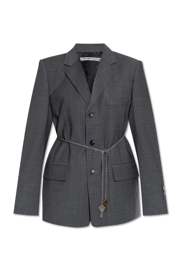 Blazer with decorative chain, zdjęcie 1 Blazer with decorative chain od Alexander Wang