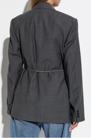 Alexander Wang Americana con cadena decorativa