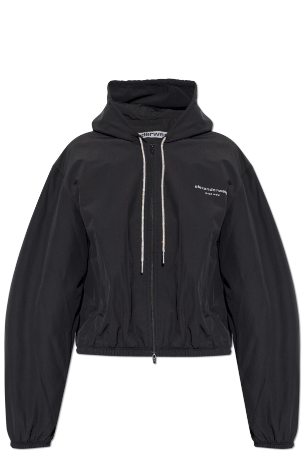 Jacket with logo od Alexander Wang