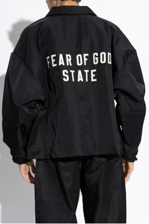 Fear Of God Essentials Jacket with collar