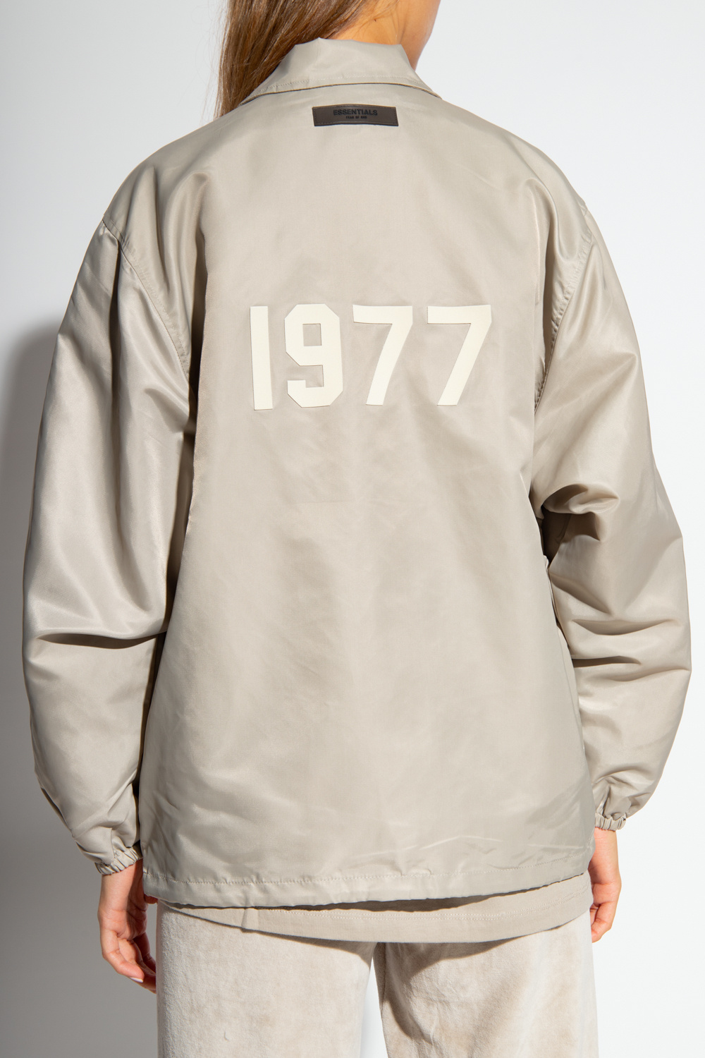 Fear Of God Essentials Jacket with logo